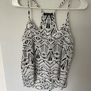 Patterned tank top/cami